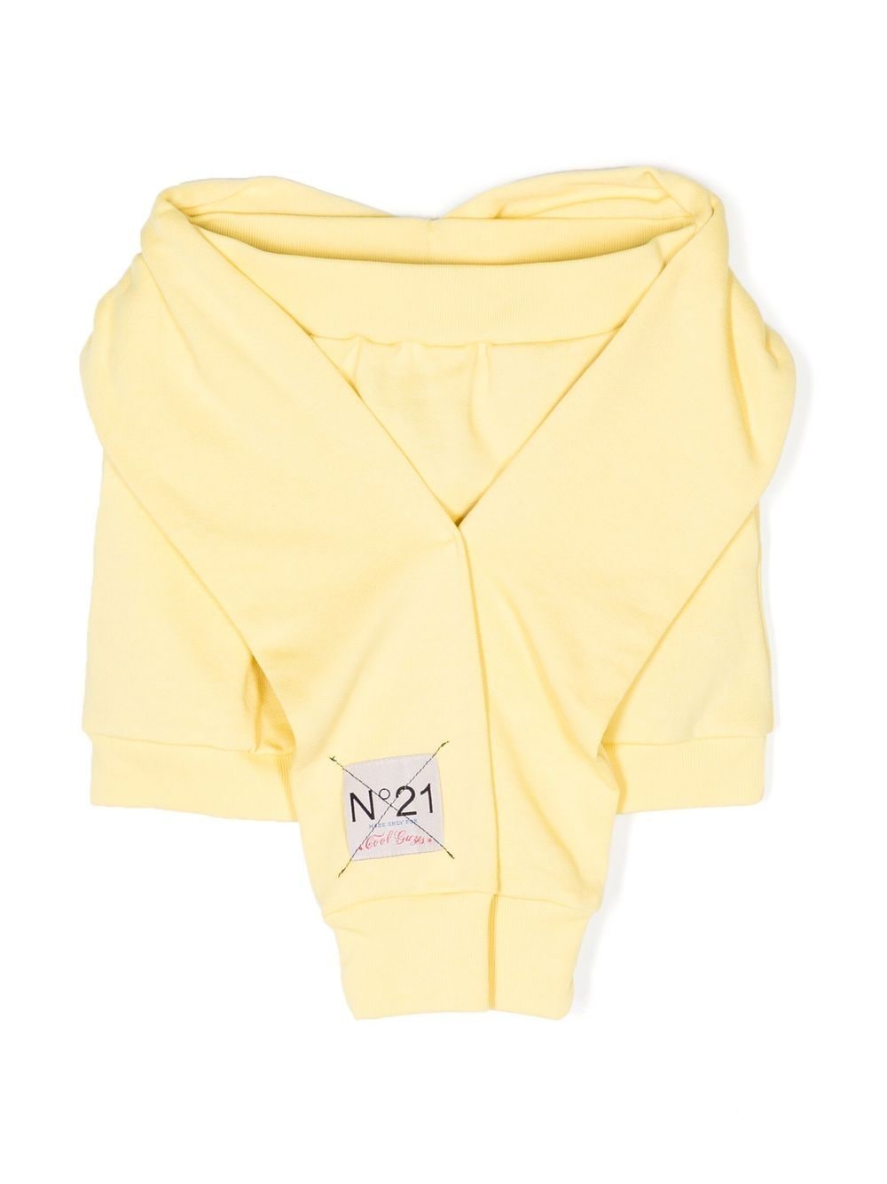 Nº21 Kids elasticated waistband casual shirt - Yellow von Nº21 Kids