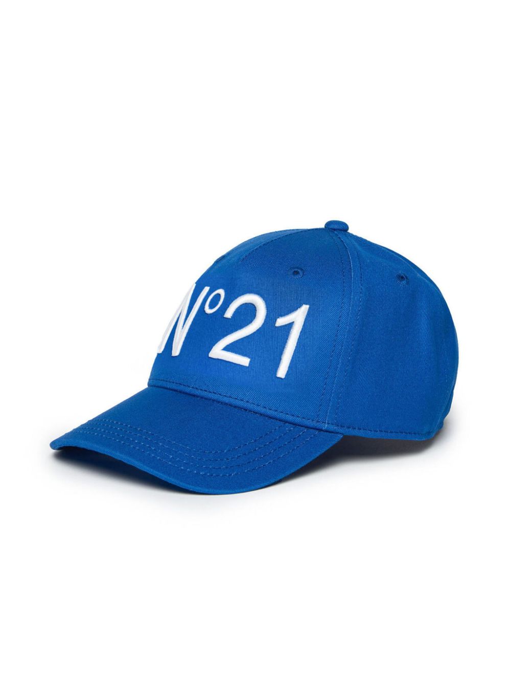 Nº21 Kids logo-embroidered baseball cap - Blue von Nº21 Kids