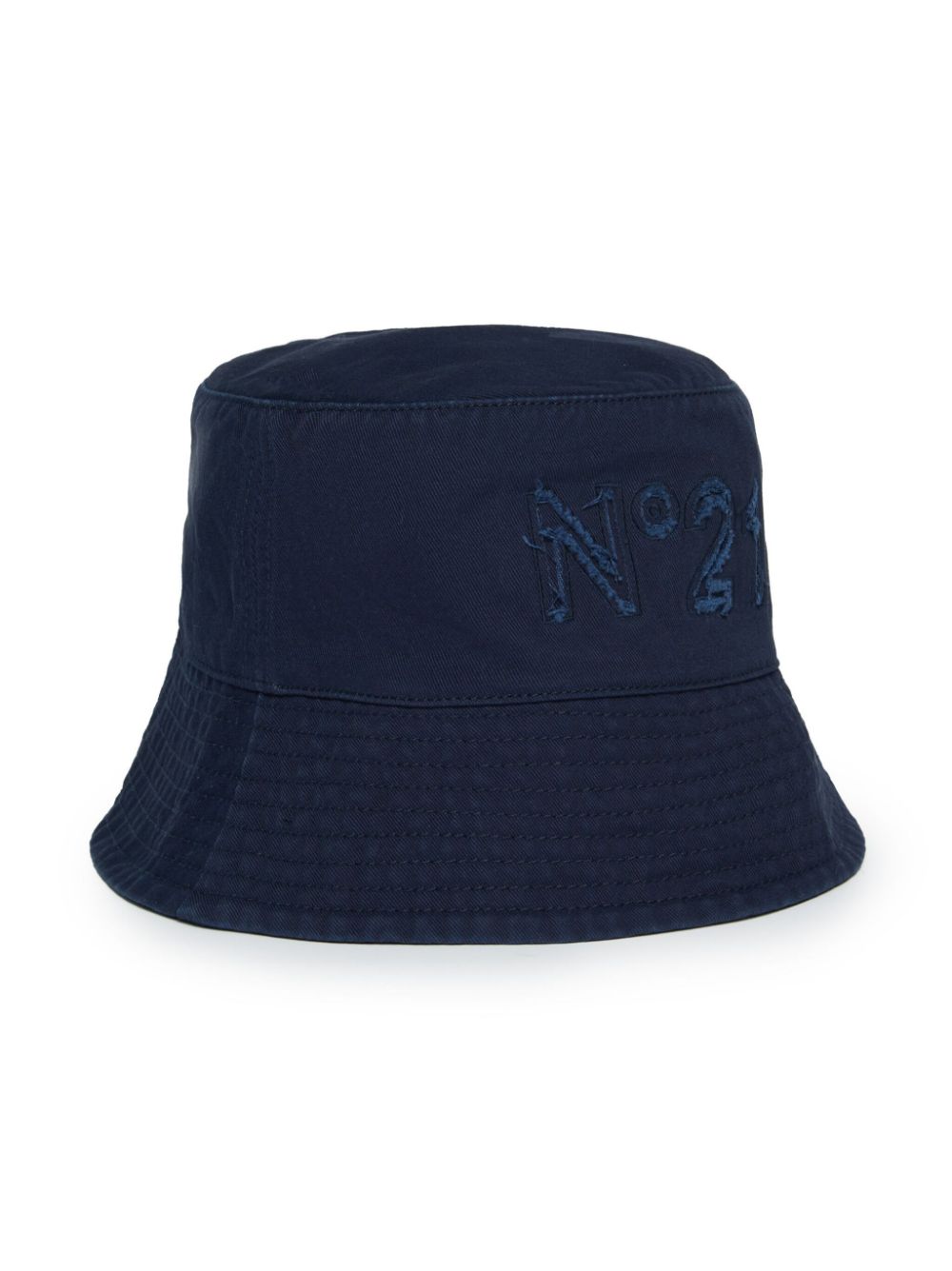 Nº21 Kids logo-embroidered fisherman hat - Blue von Nº21 Kids