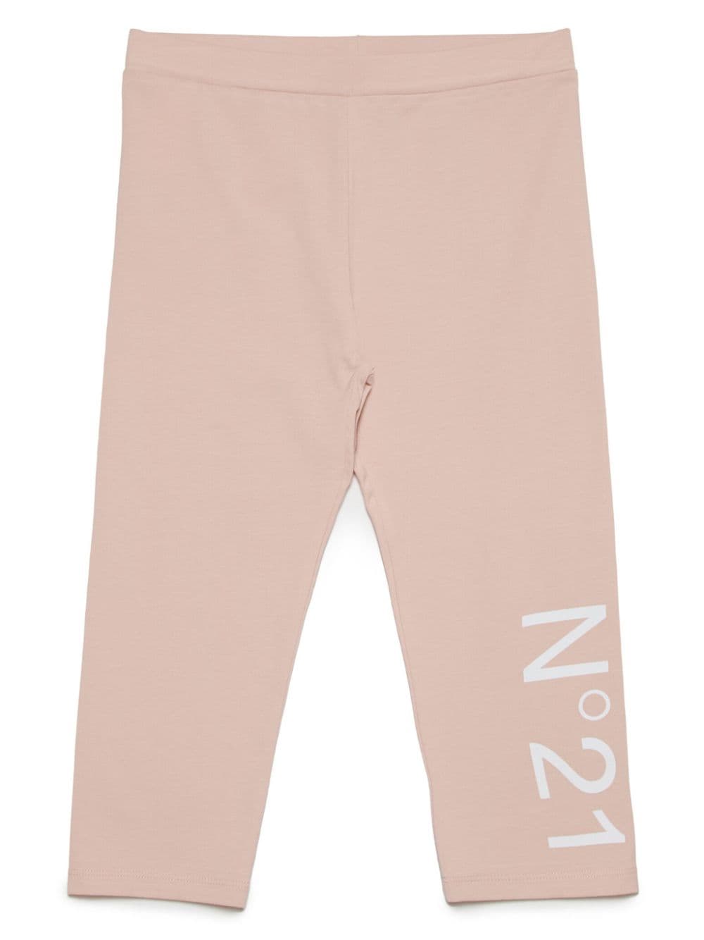 Nº21 Kids logo-print jersey leggings - Pink von Nº21 Kids