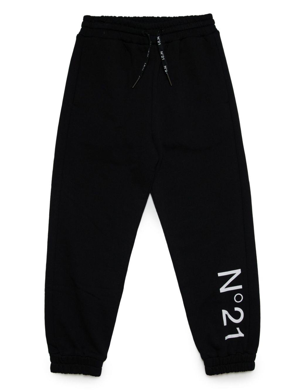 Nº21 Kids logo-print track pants - Black von Nº21 Kids