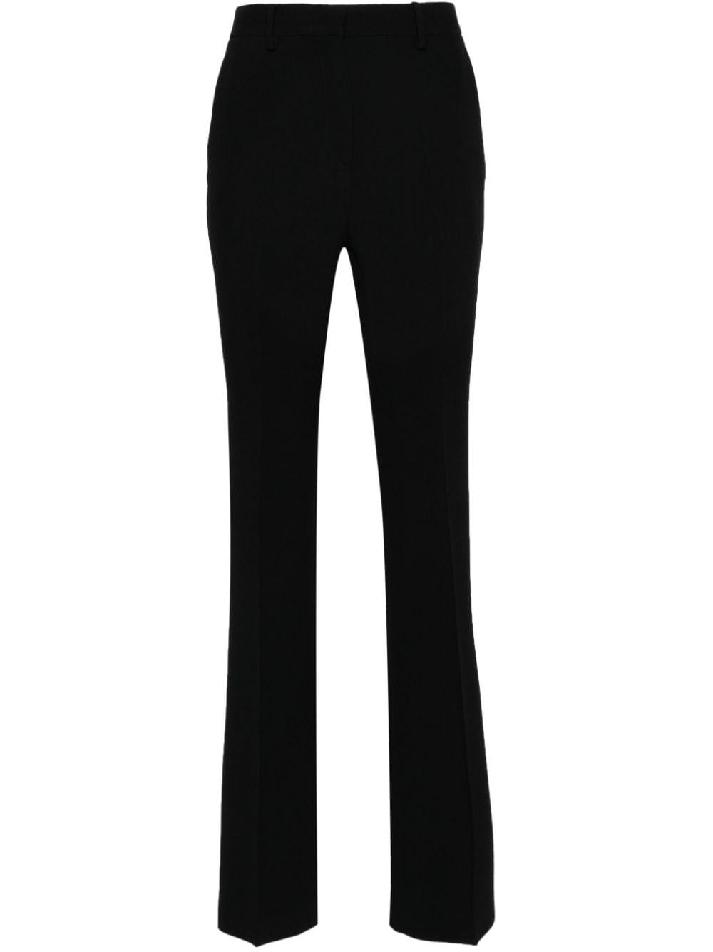 Nº21 crepe straight-leg trousers - Black von Nº21