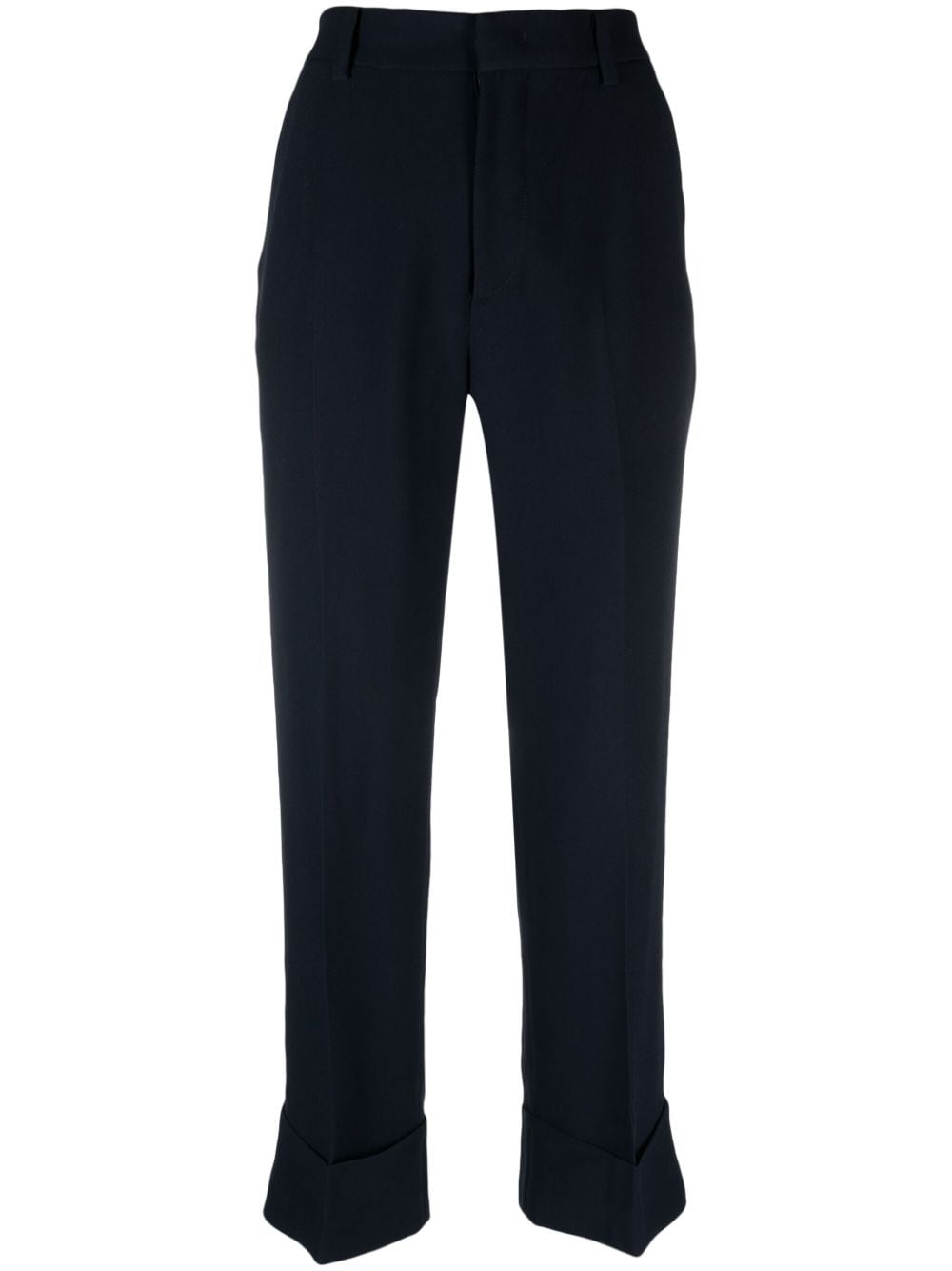 Nº21 pressed-crease tailored trousers - Blue von Nº21