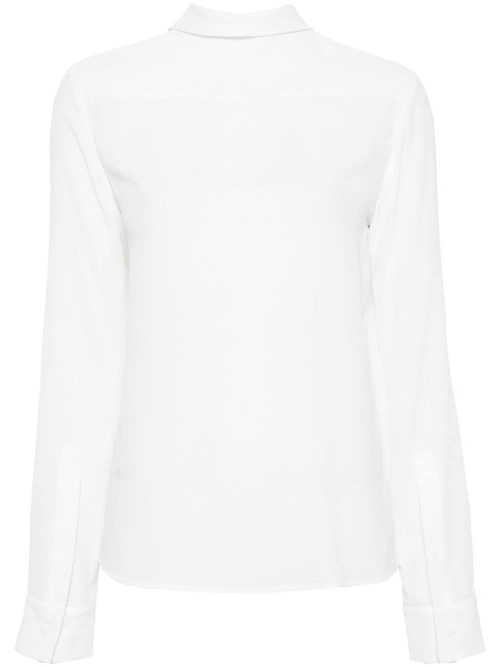 Nº21 ruffle-neckline blouse - White von Nº21