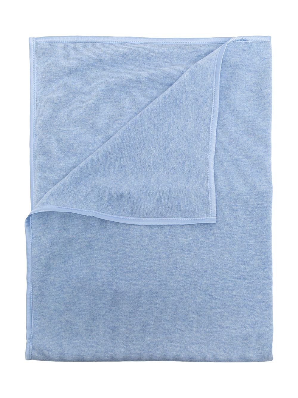 N.PEAL KIDS organic cashmere blanket - Blue von N.PEAL KIDS