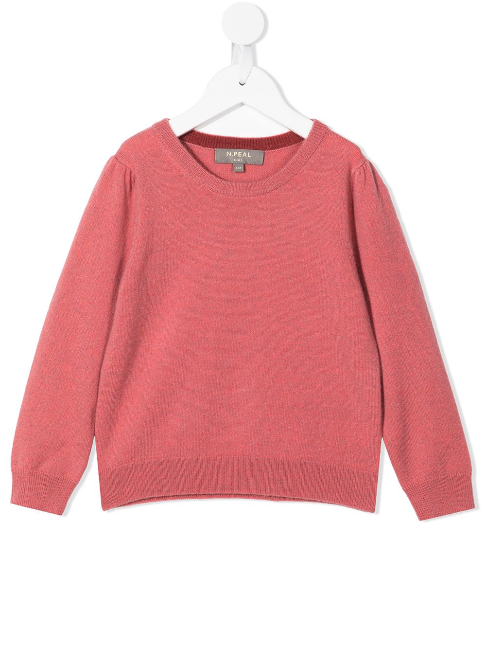 N.PEAL KIDS organic cashmere knitted jumper - Pink von N.PEAL KIDS