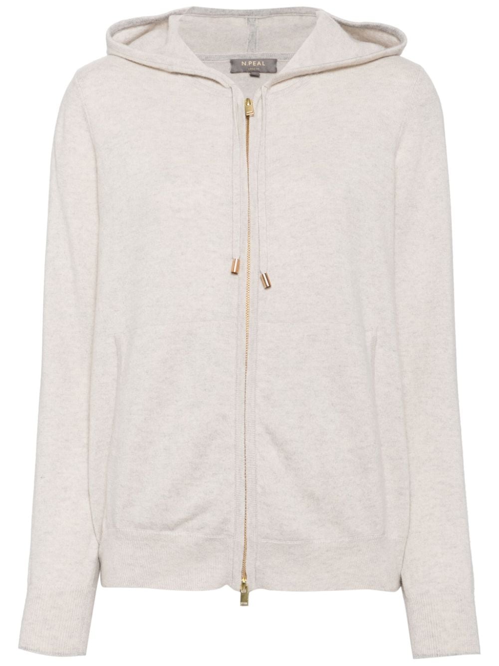 N.Peal Ada cashmere hoodie - Neutrals von N.Peal