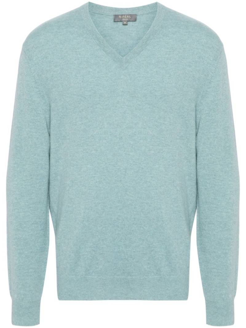 N.Peal Burlington organic-cashmere jumper - Blue von N.Peal