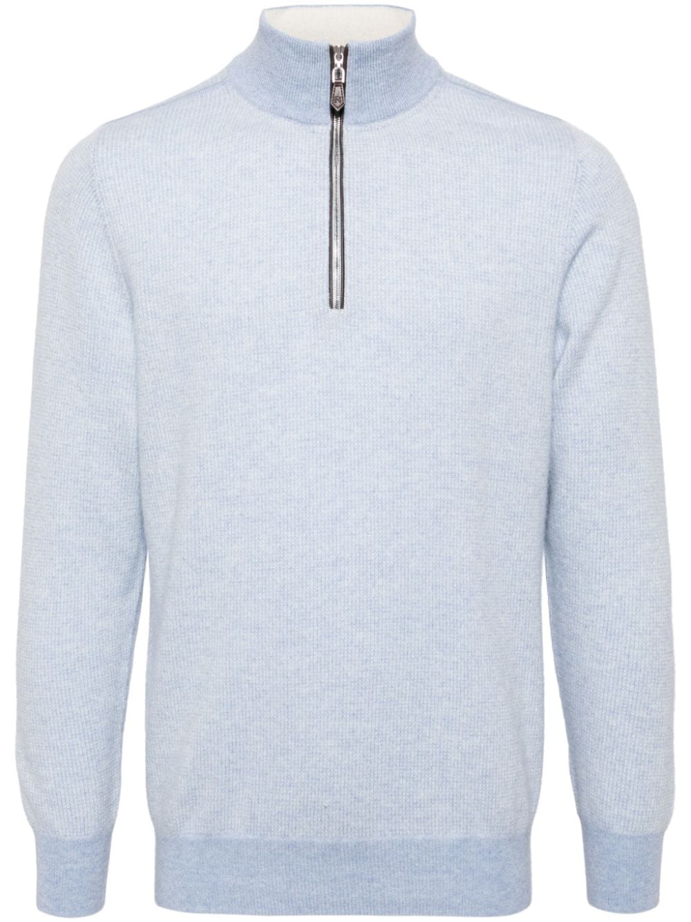 N.Peal Carnaby half-zip cardigan - Blue von N.Peal