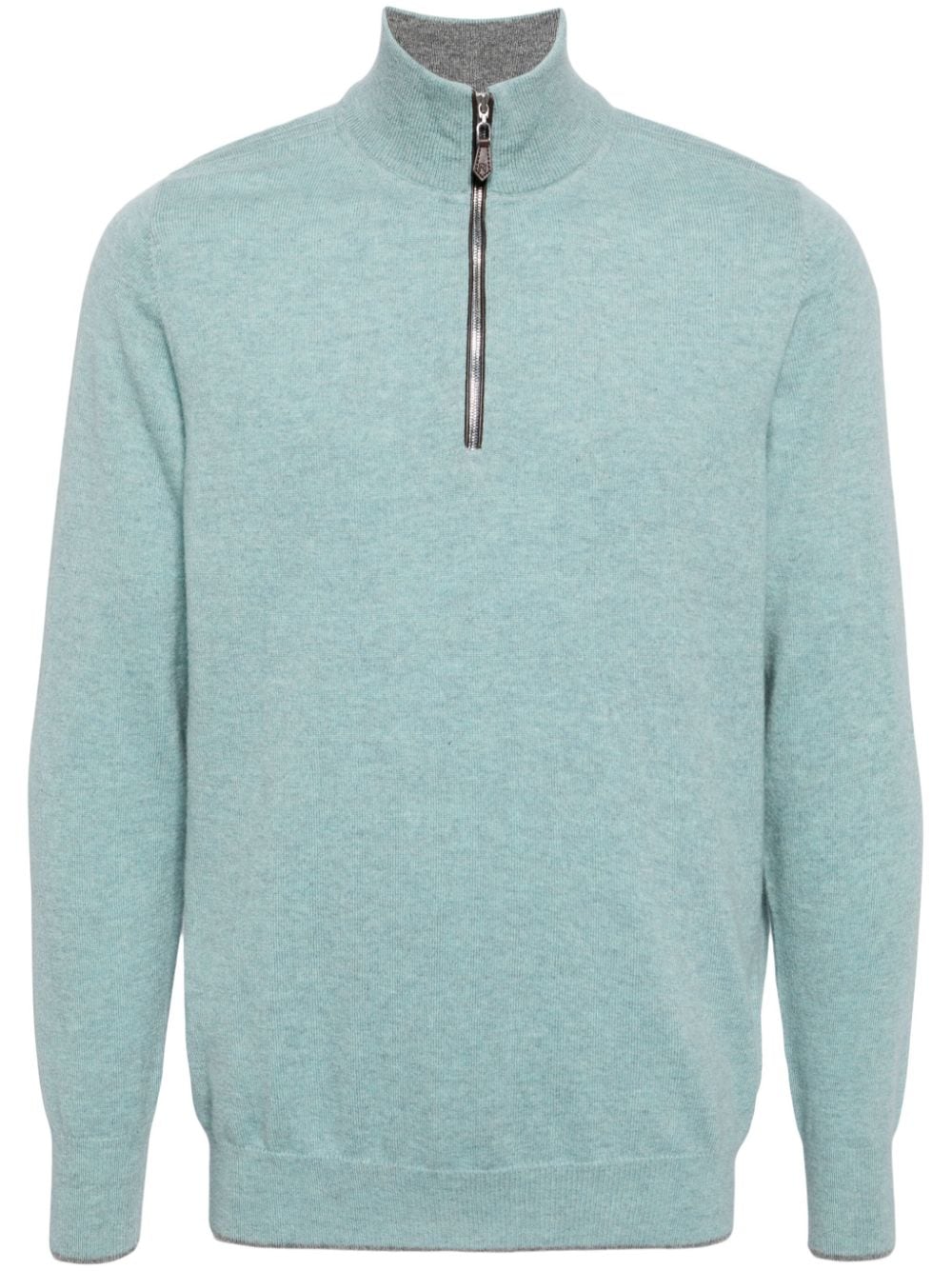 N.Peal Carnaby half-zip cardigan - Blue von N.Peal