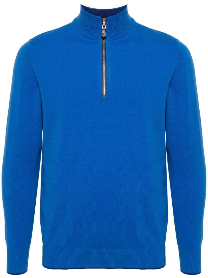 N.Peal Carnaby organic cashmere sweatshirt - Blue von N.Peal