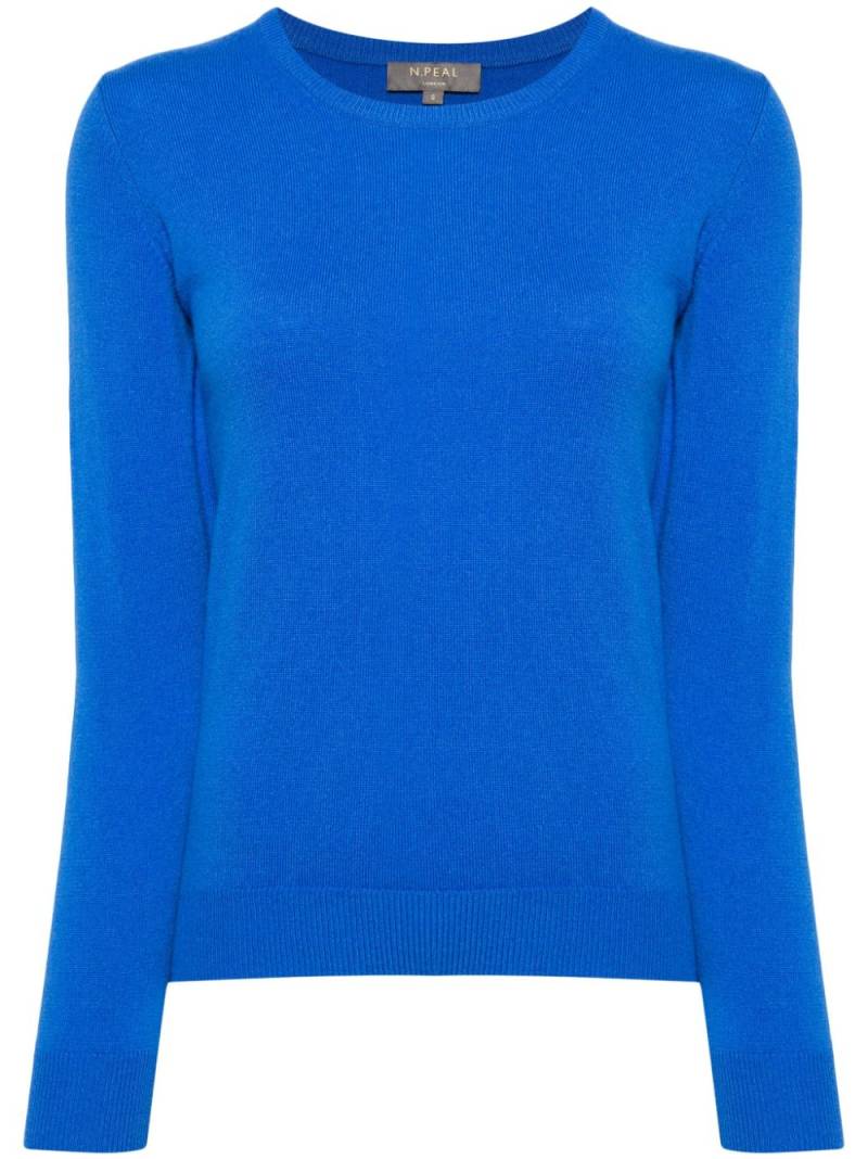 N.Peal Evie organic-cashmere jumper - Blue von N.Peal