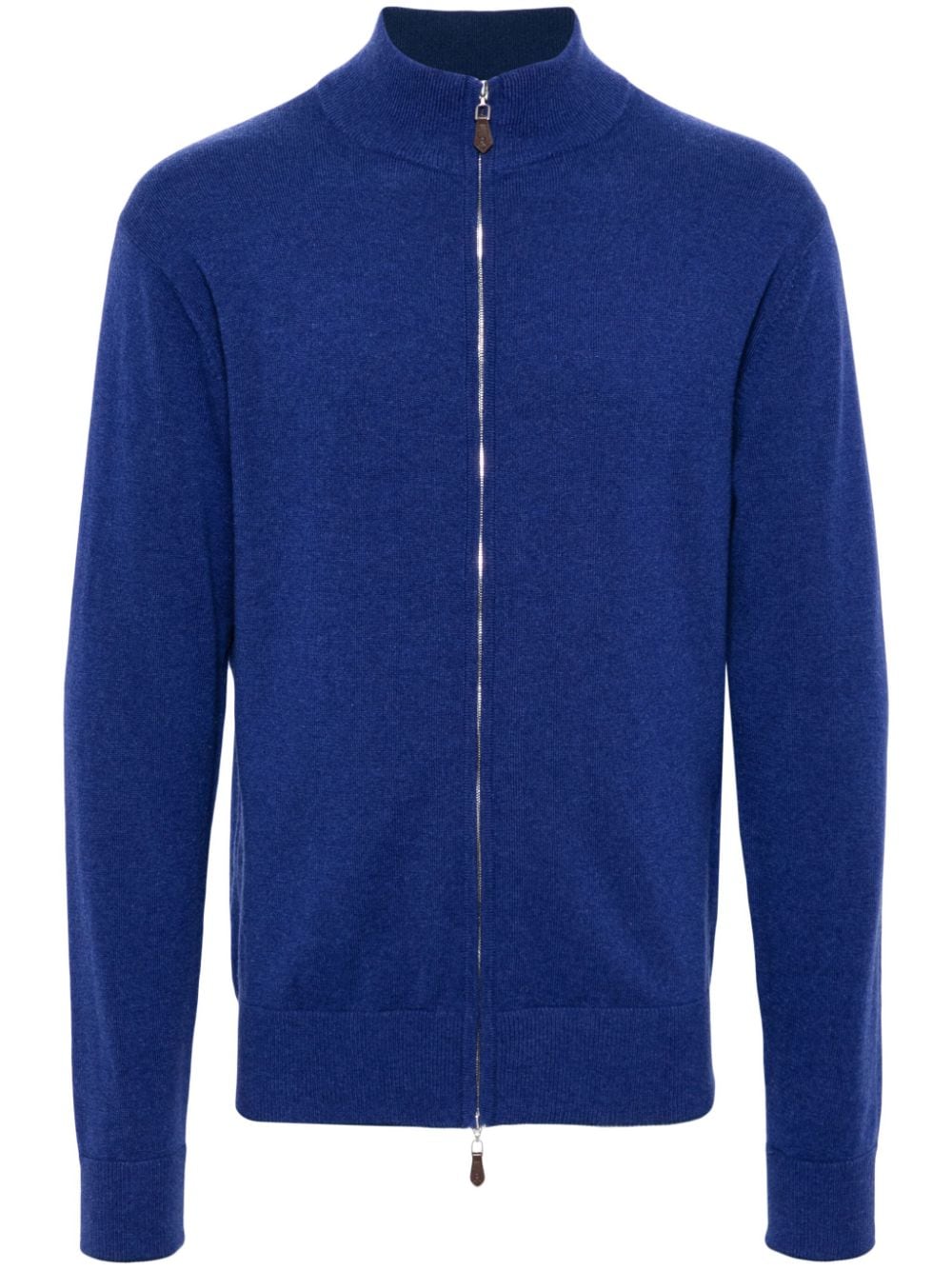 N.Peal Knightsbridge zip-up cardigan - Blue von N.Peal