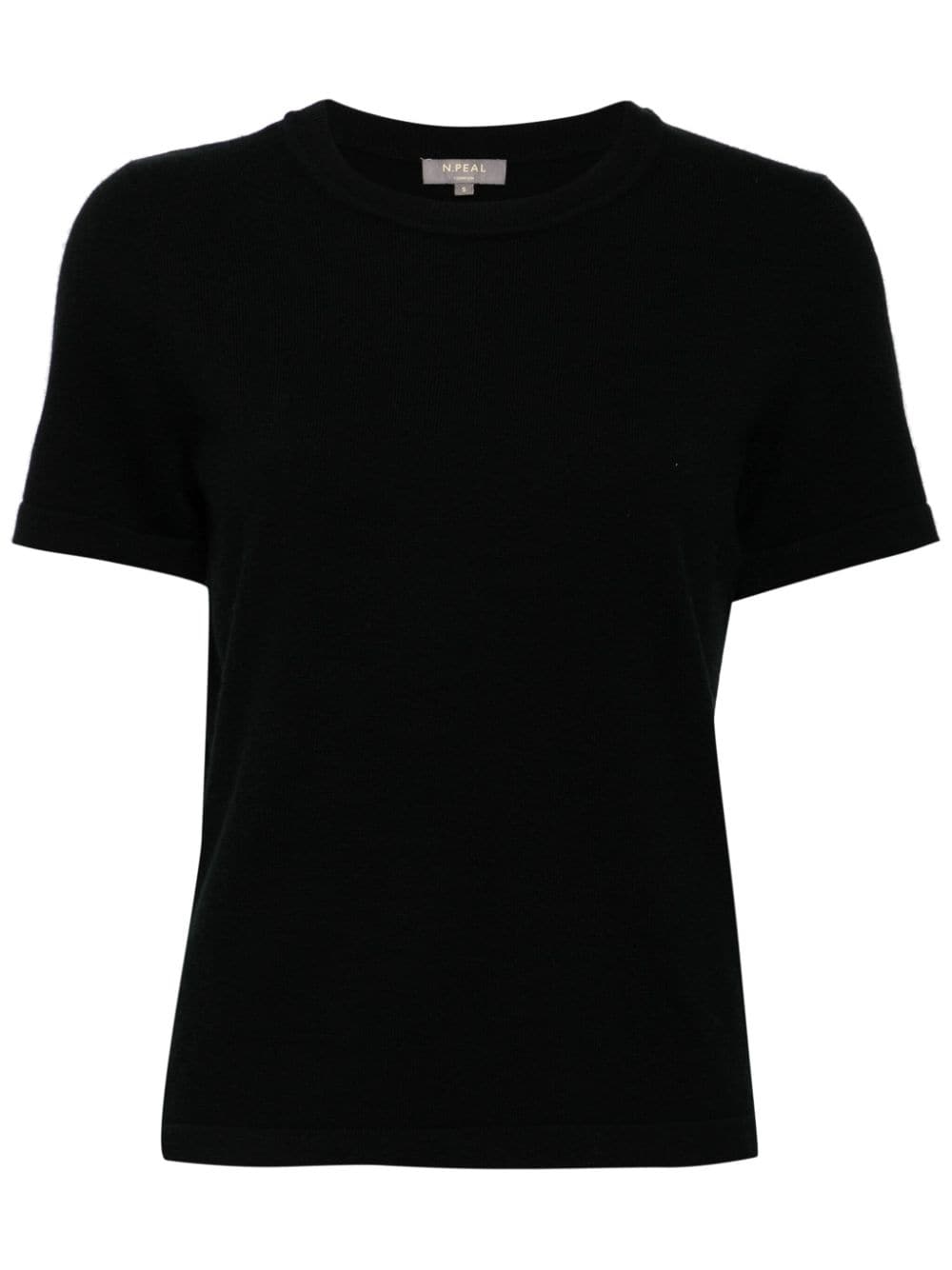 N.Peal Lottie cashmere T-Shirt - Black von N.Peal