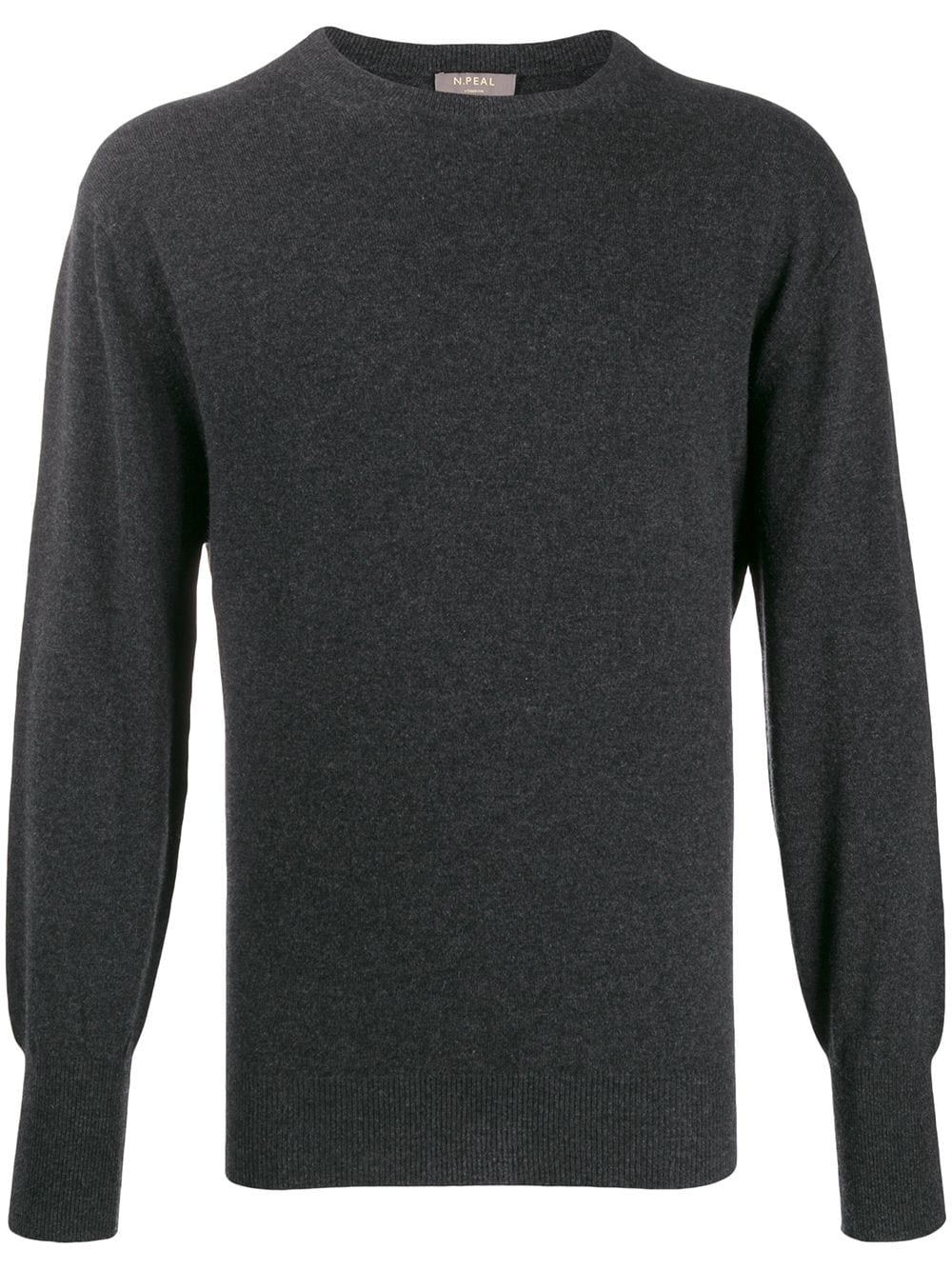 N.Peal Oxford cashmere jumper - Black von N.Peal