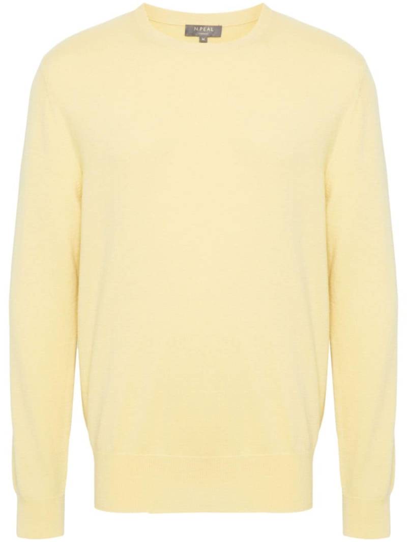 N.Peal Oxford organic-cashmere jumper - Yellow von N.Peal