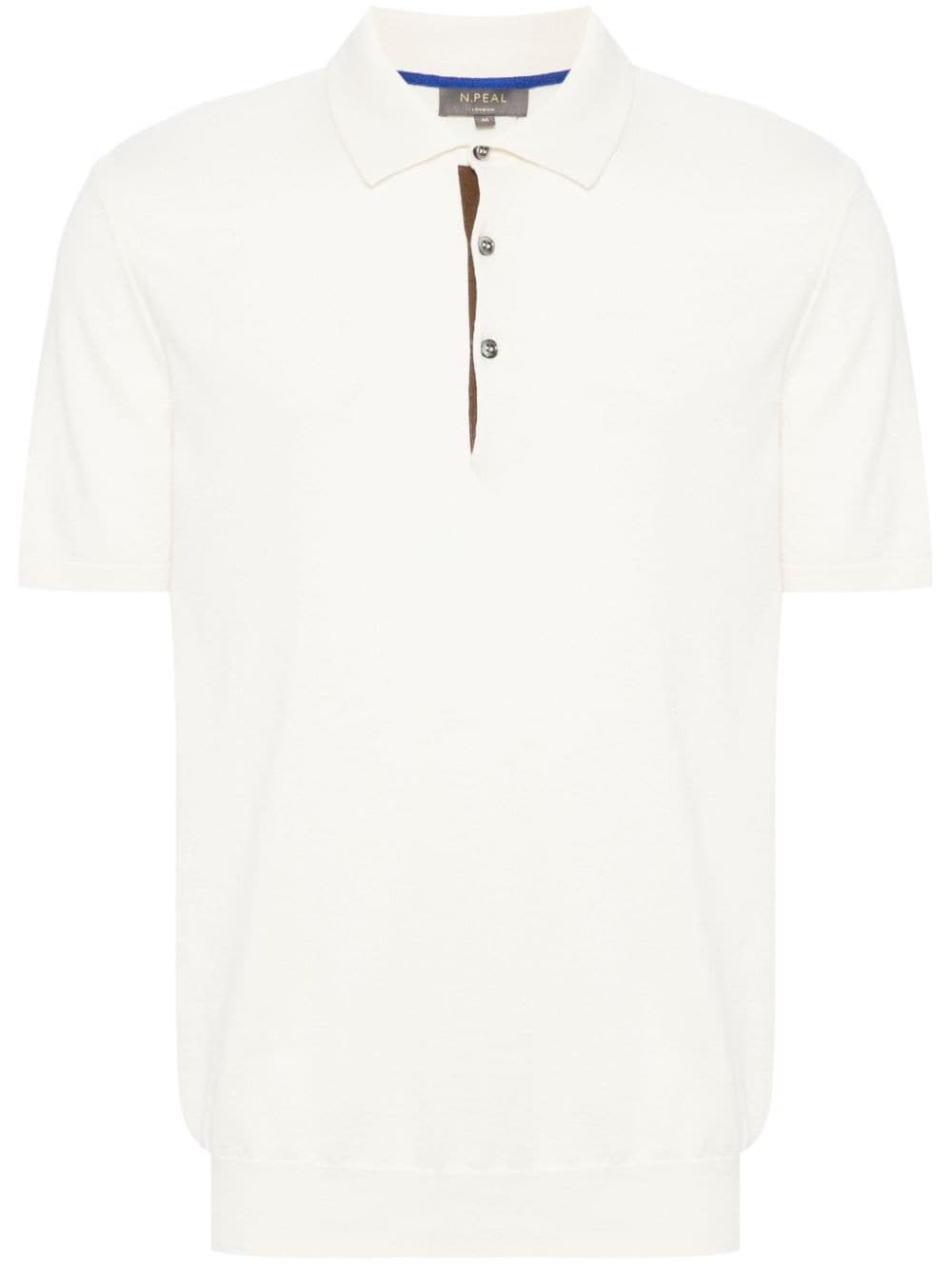 N.Peal Polzeath cotton-cashmere polo shirt - Neutrals von N.Peal