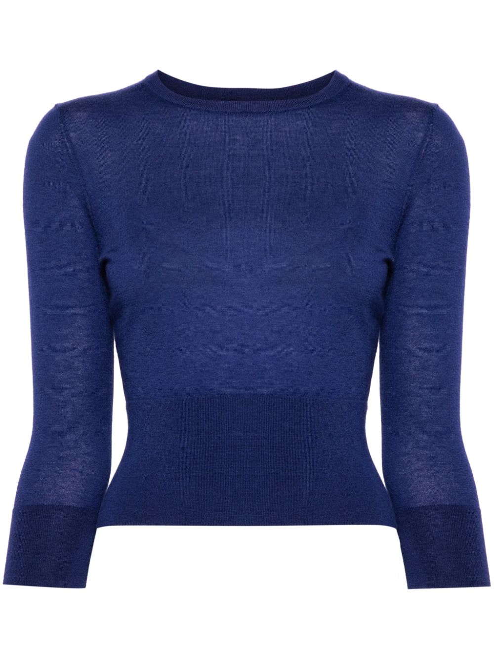 N.Peal Superfine cashmere jumper - Blue von N.Peal