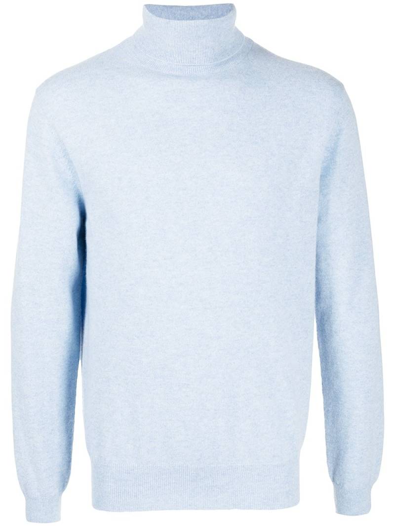 N.Peal The Trafalgar roll neck sweatshirt - Blue von N.Peal