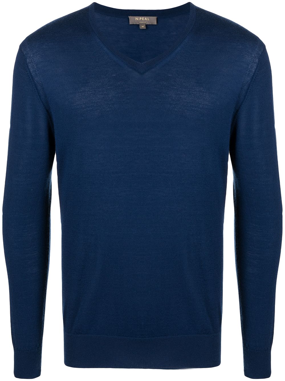 N.Peal V-neck cashmere sweatshirt - Blue von N.Peal