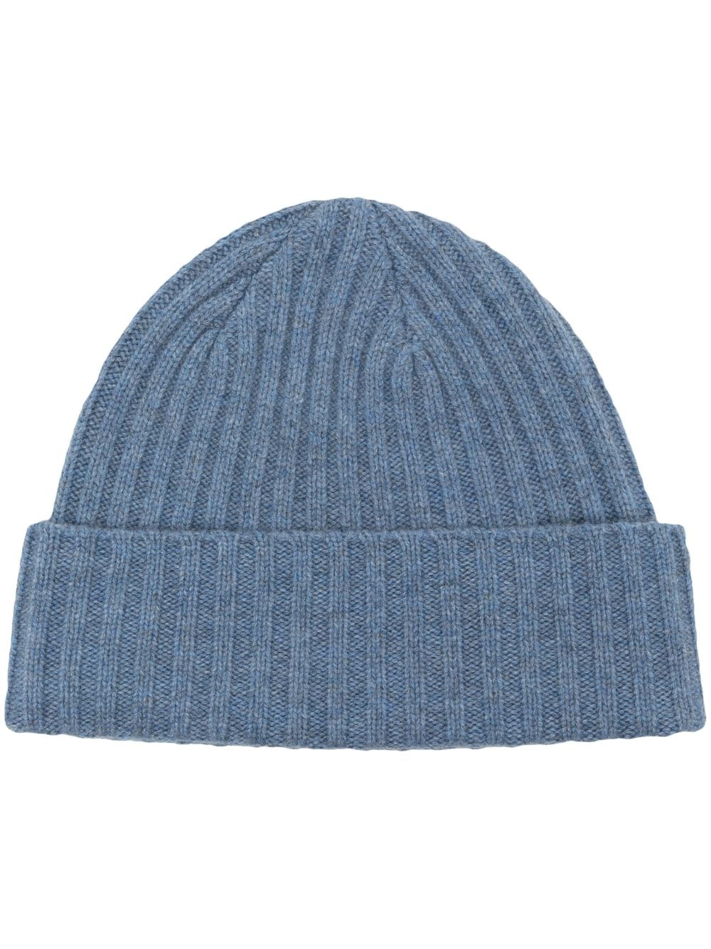 N.Peal chunky rib-knit beanie - Blue von N.Peal