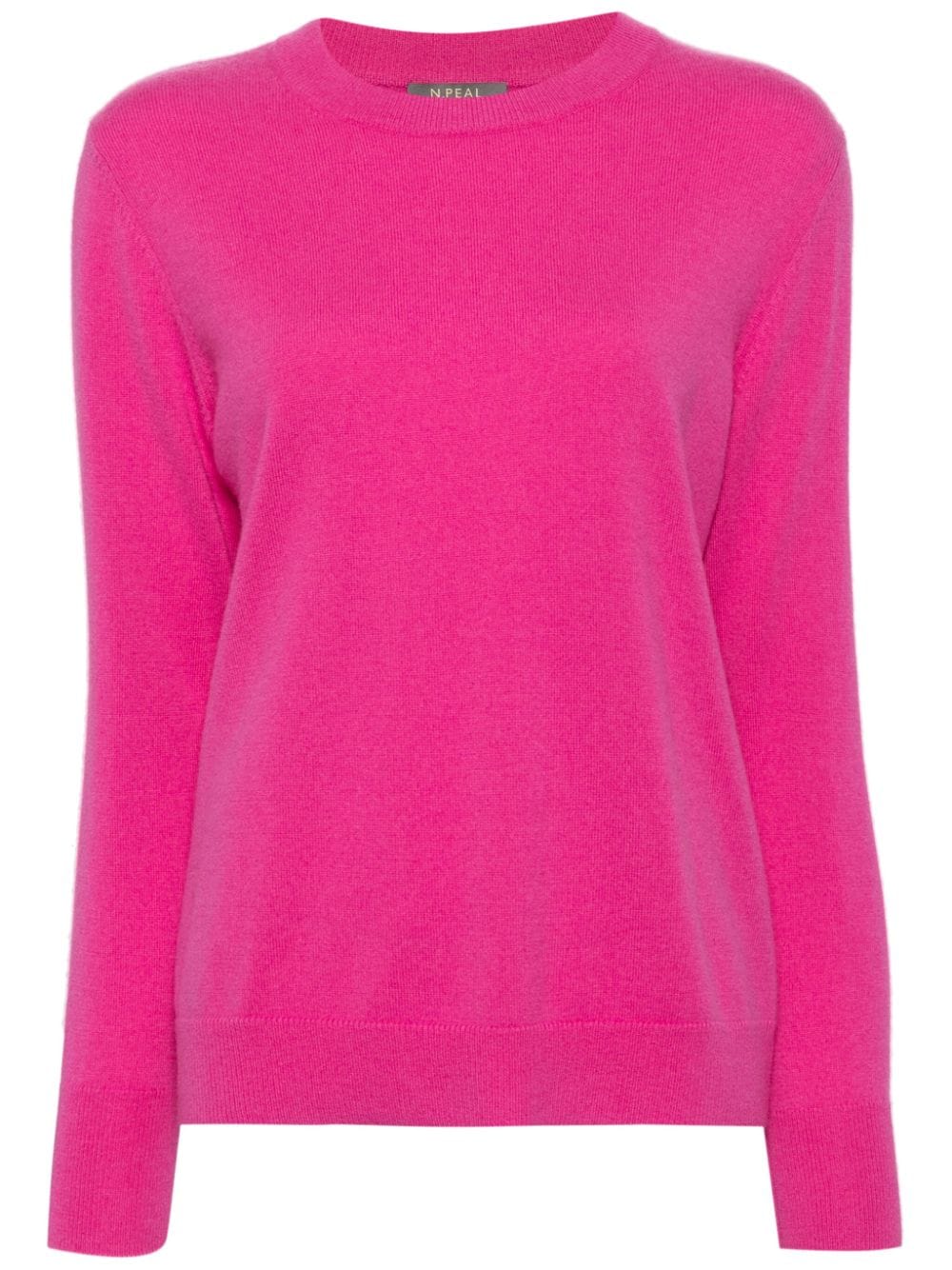N.Peal crew-neck cashmere jumper - Pink von N.Peal