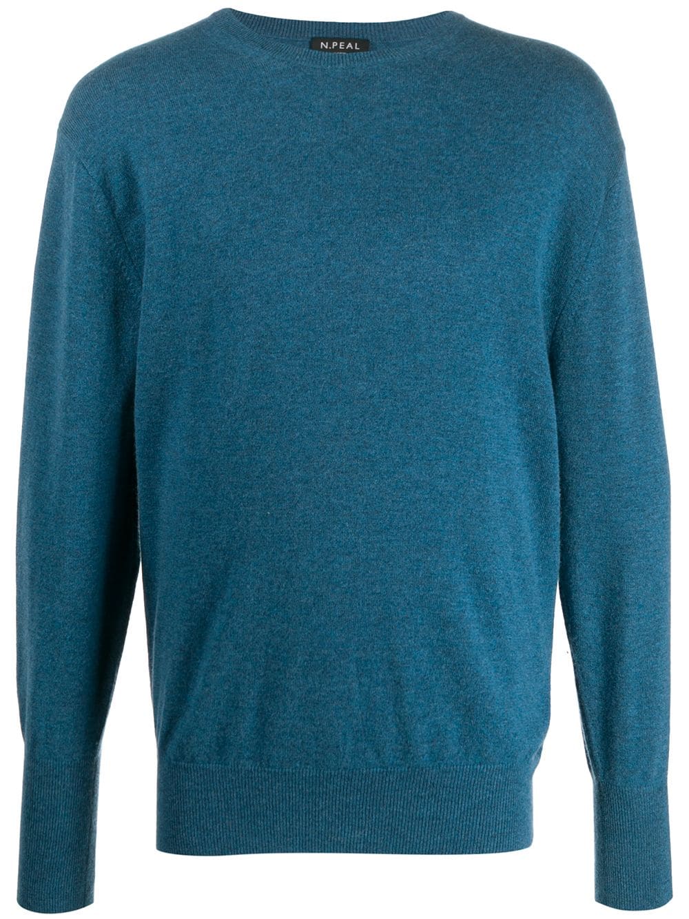 N.Peal crew neck jumper - Blue von N.Peal