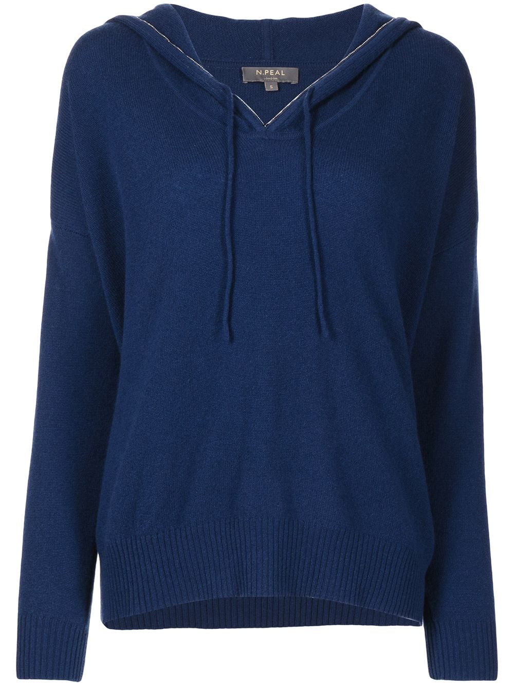 N.Peal drawstring cashmere jumper - Blue von N.Peal