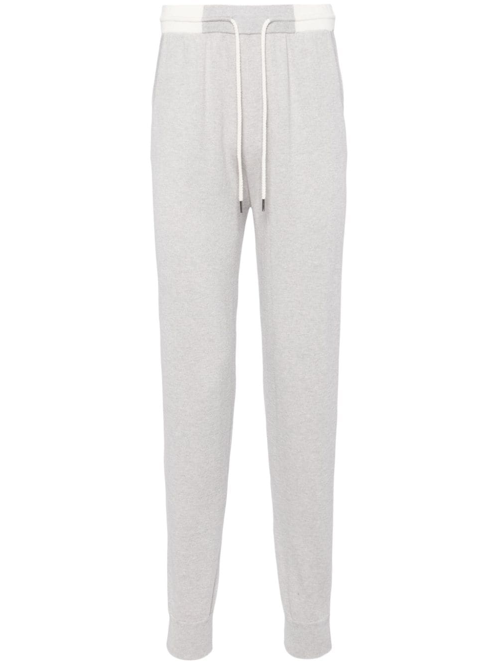 N.Peal drawstring track pants - Grey von N.Peal