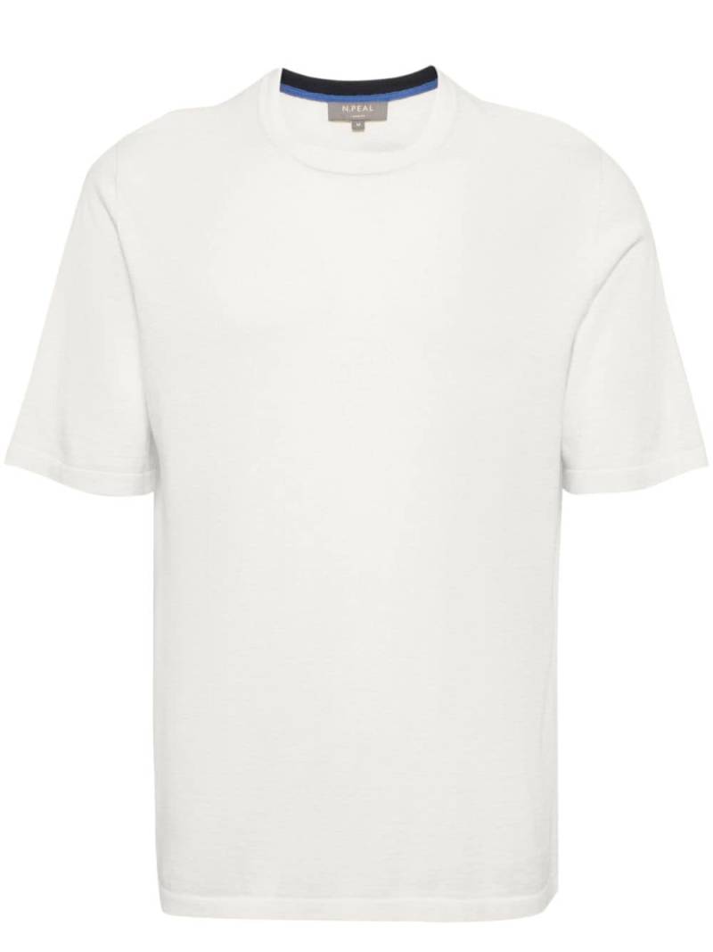 N.Peal fine-knit T-shirt - Neutrals von N.Peal