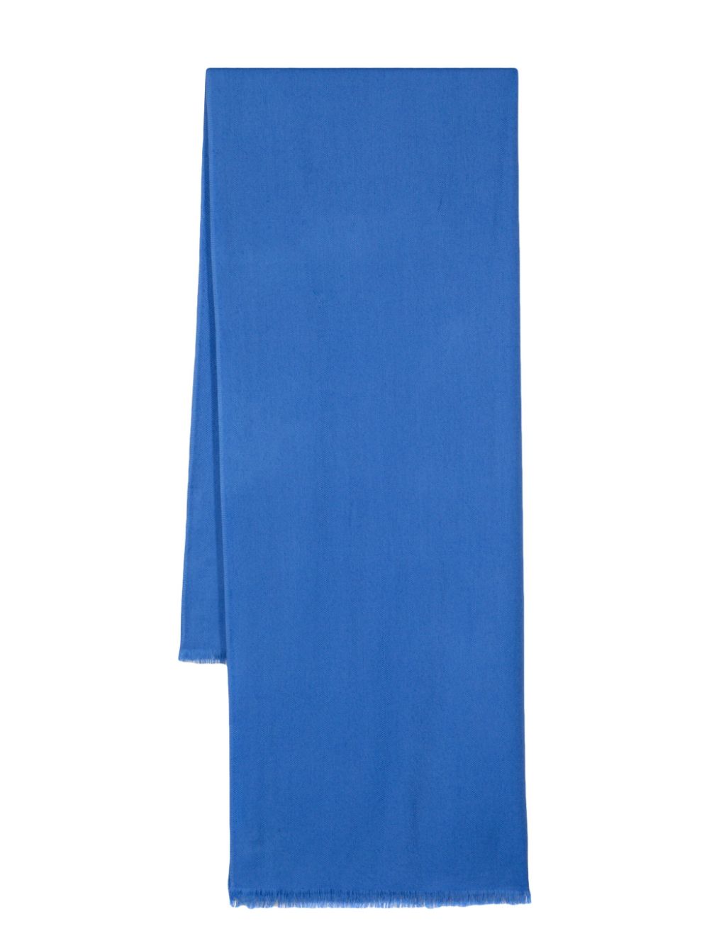 N.Peal frayed pashmina shawl - Blue von N.Peal