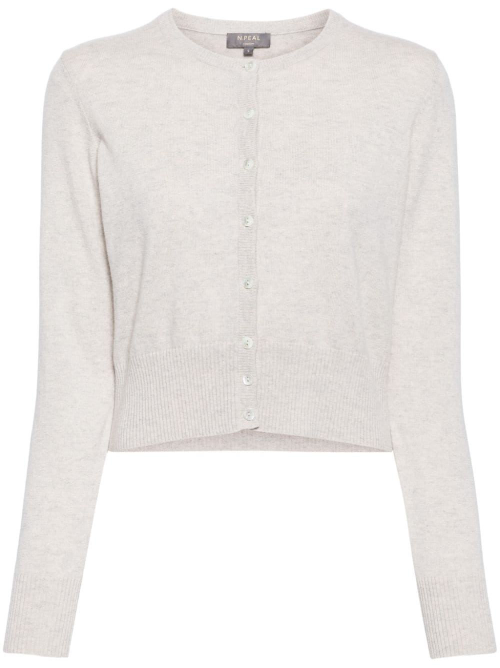 N.Peal long-sleeve cashmere cardigan - Grey von N.Peal