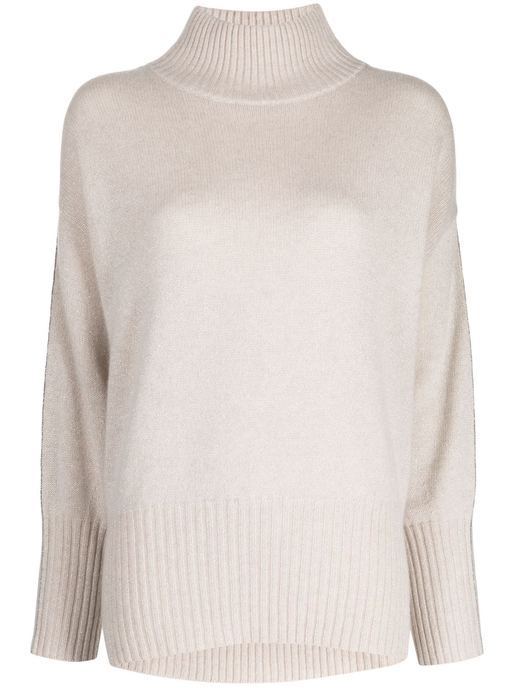 N.Peal lurex-detailing cashmere jumper - Pink von N.Peal