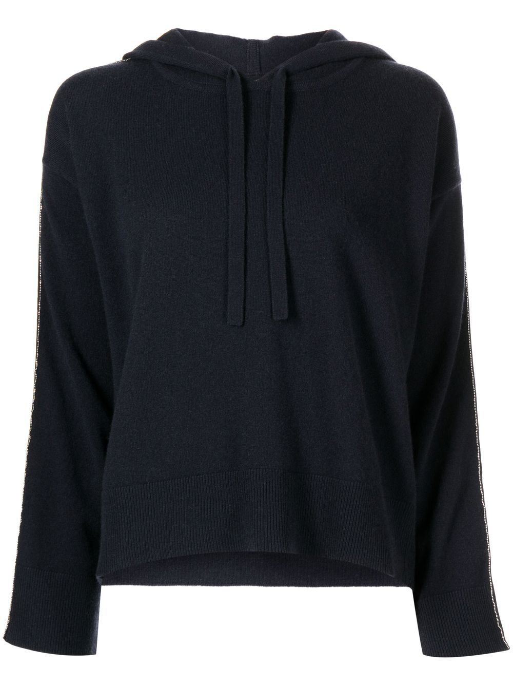 N.Peal organic-cashmere hooded jumper - Blue von N.Peal