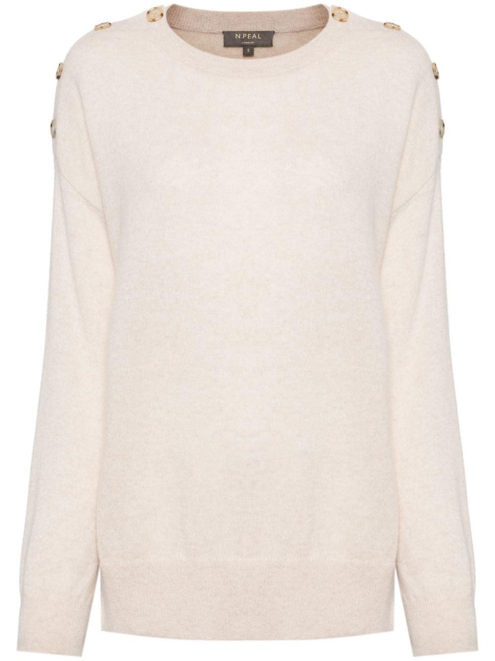 N.Peal organic-cashmere jumper - Neutrals von N.Peal