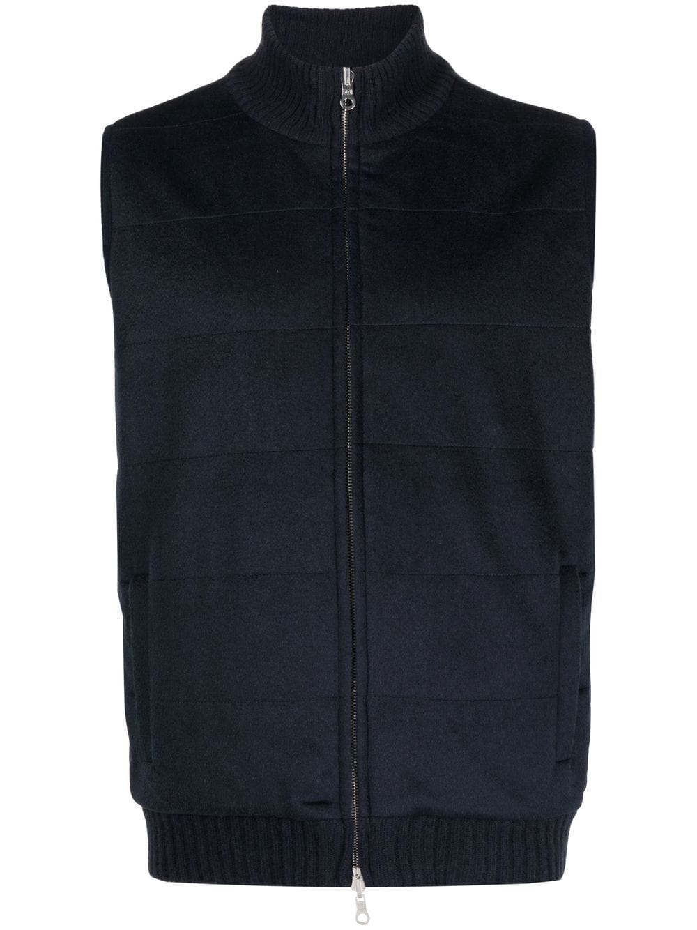 N.Peal quilted cashmere gilet - Blue von N.Peal