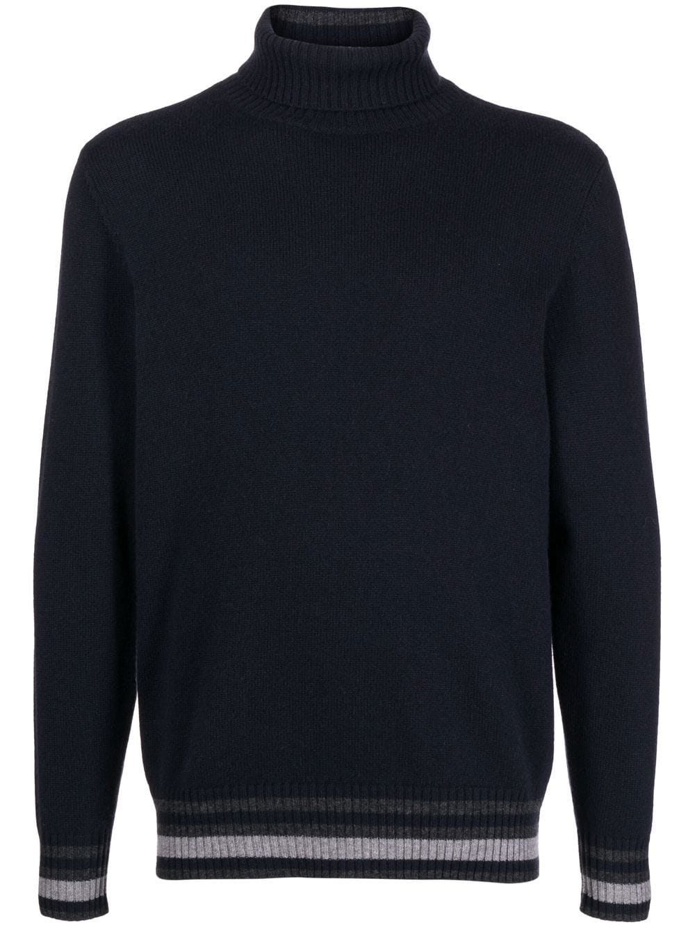 N.Peal roll-neck jumper - Blue von N.Peal