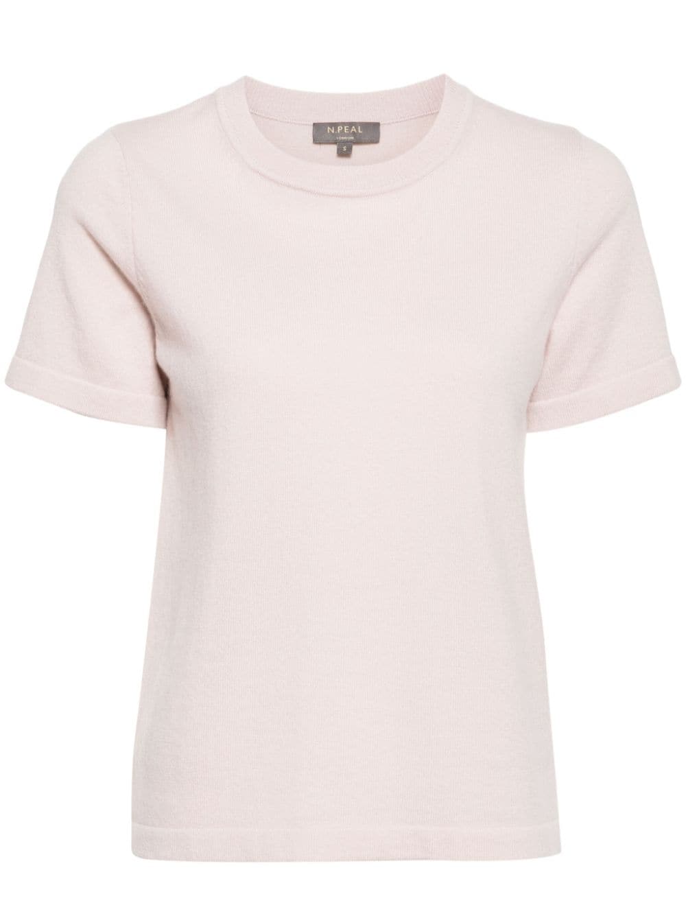 N.Peal short-sleeve cashmere T-shirt - Pink von N.Peal