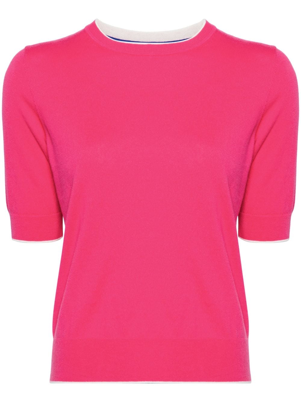 N.Peal short-sleeve fine-knit T-shirt - Pink von N.Peal