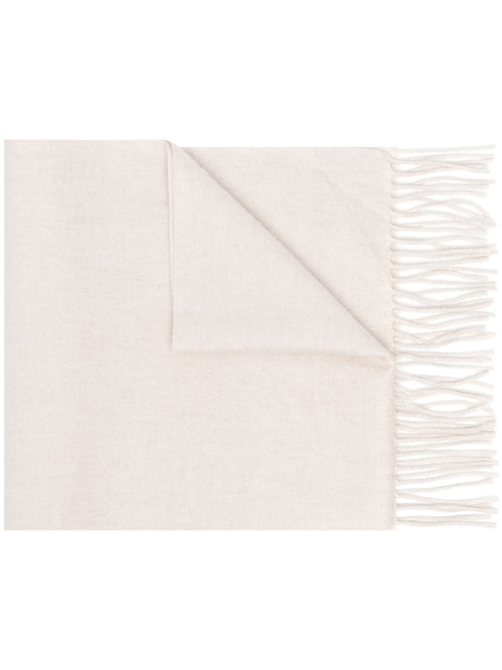 N.Peal wooven cashmere scarf - Neutrals von N.Peal