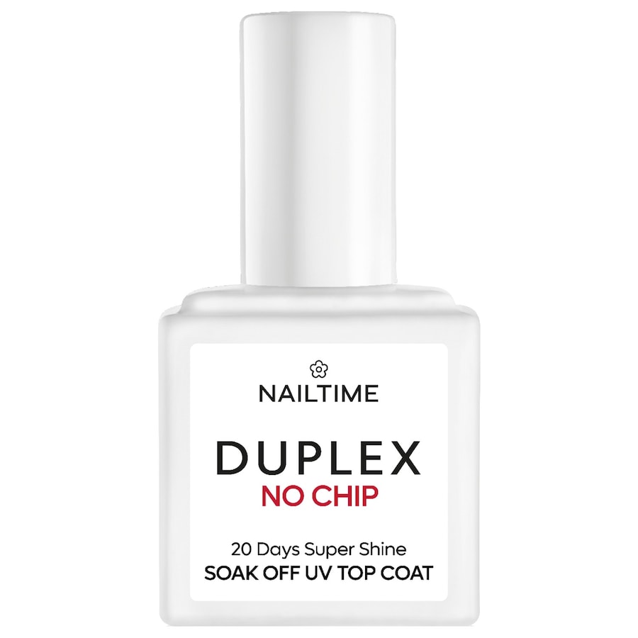 NAILTIME NAILTIME DUPLEX NO CHIP SOAK OFF UV TOP COAT 20 Days Super Shine nagellack 8.0 ml NAILTIME NAILTIME DUPLEX NO CHIP SOAK OFF UV TOP COAT 20 Days Super Shine nagellack 8.0 ml von NAILTIME