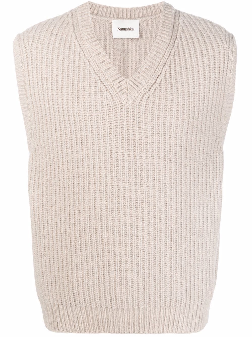Nanushka V-neck sweater vest - Neutrals von Nanushka