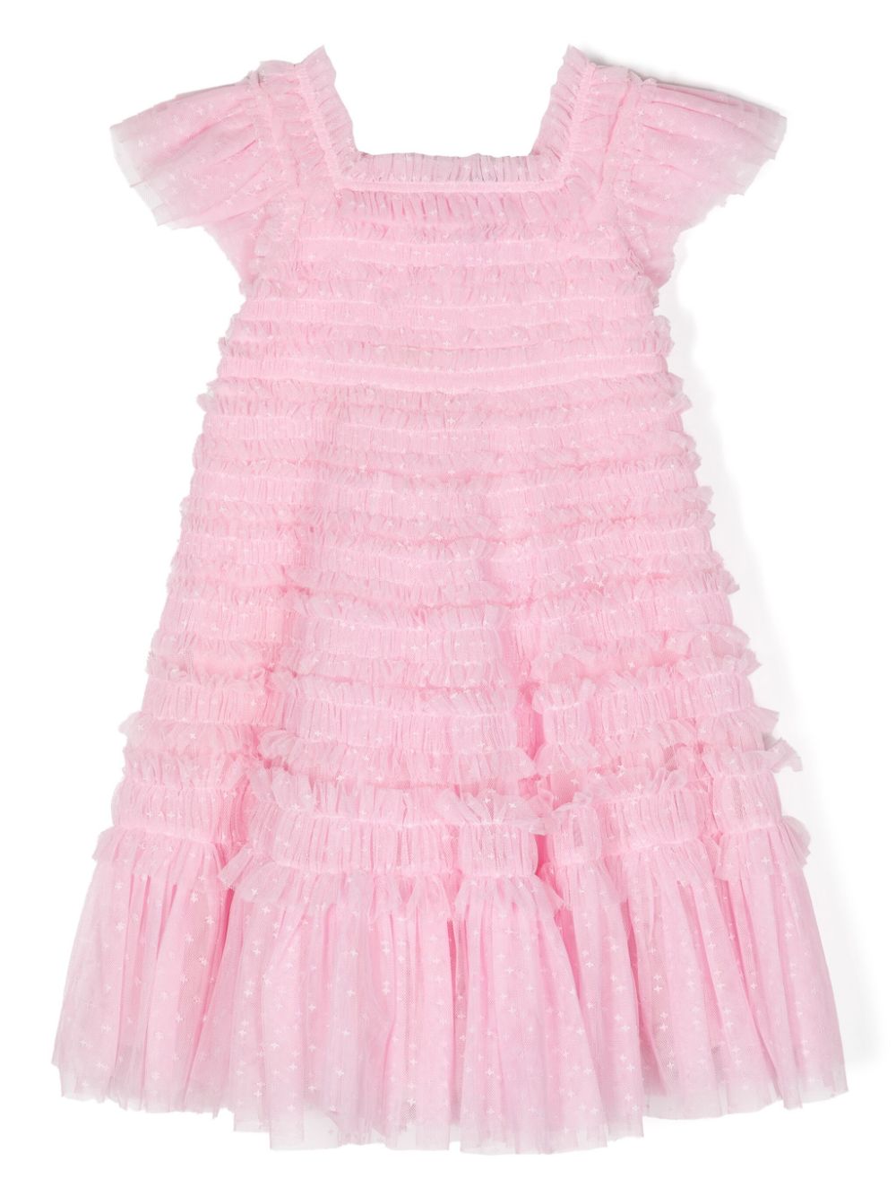 NEEDLE & THREAD KIDS Lisette ruffled tulle dress - Pink von NEEDLE & THREAD KIDS