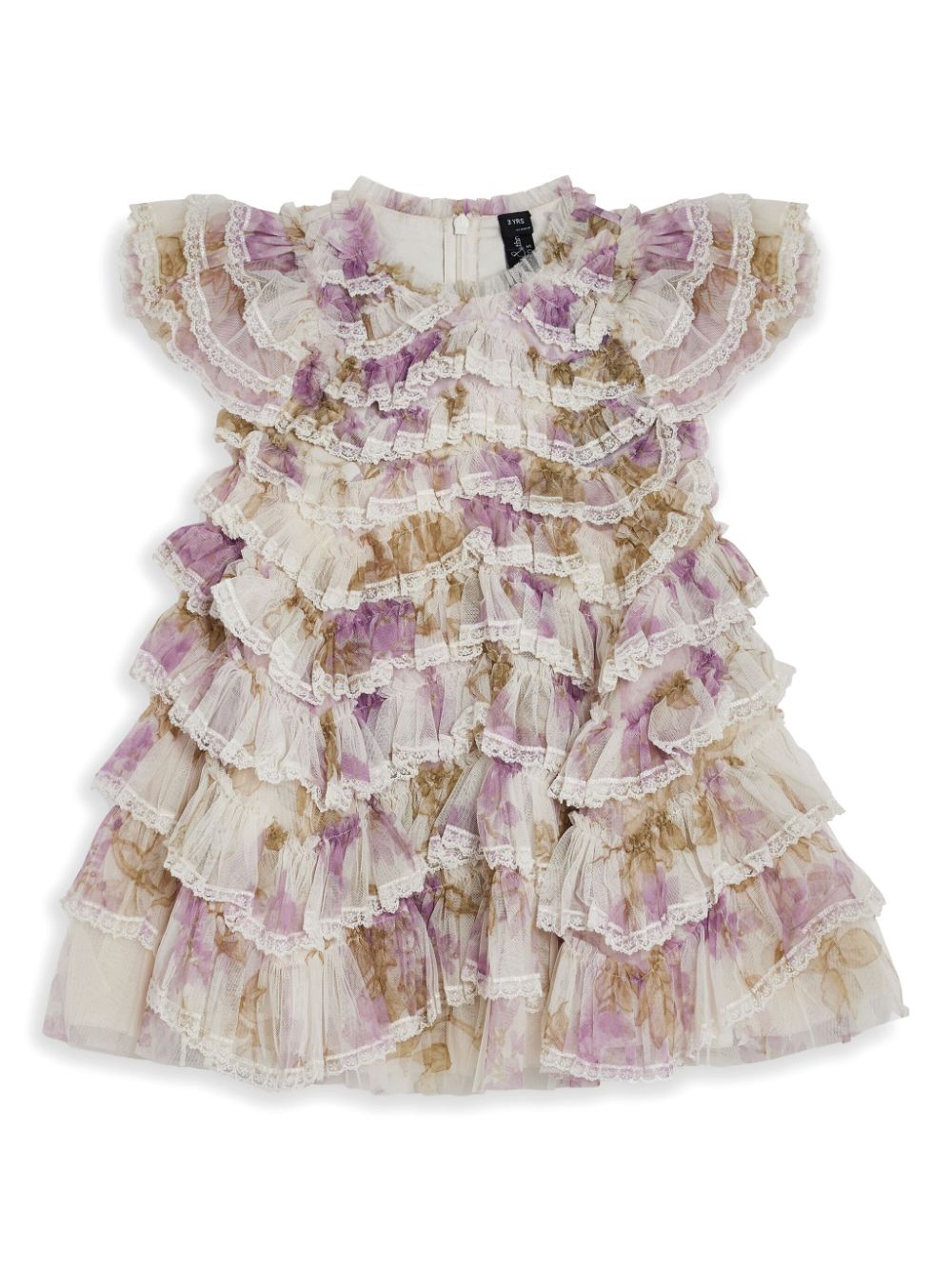 NEEDLE & THREAD KIDS Wisteria ruffled dress - Pink von NEEDLE & THREAD KIDS