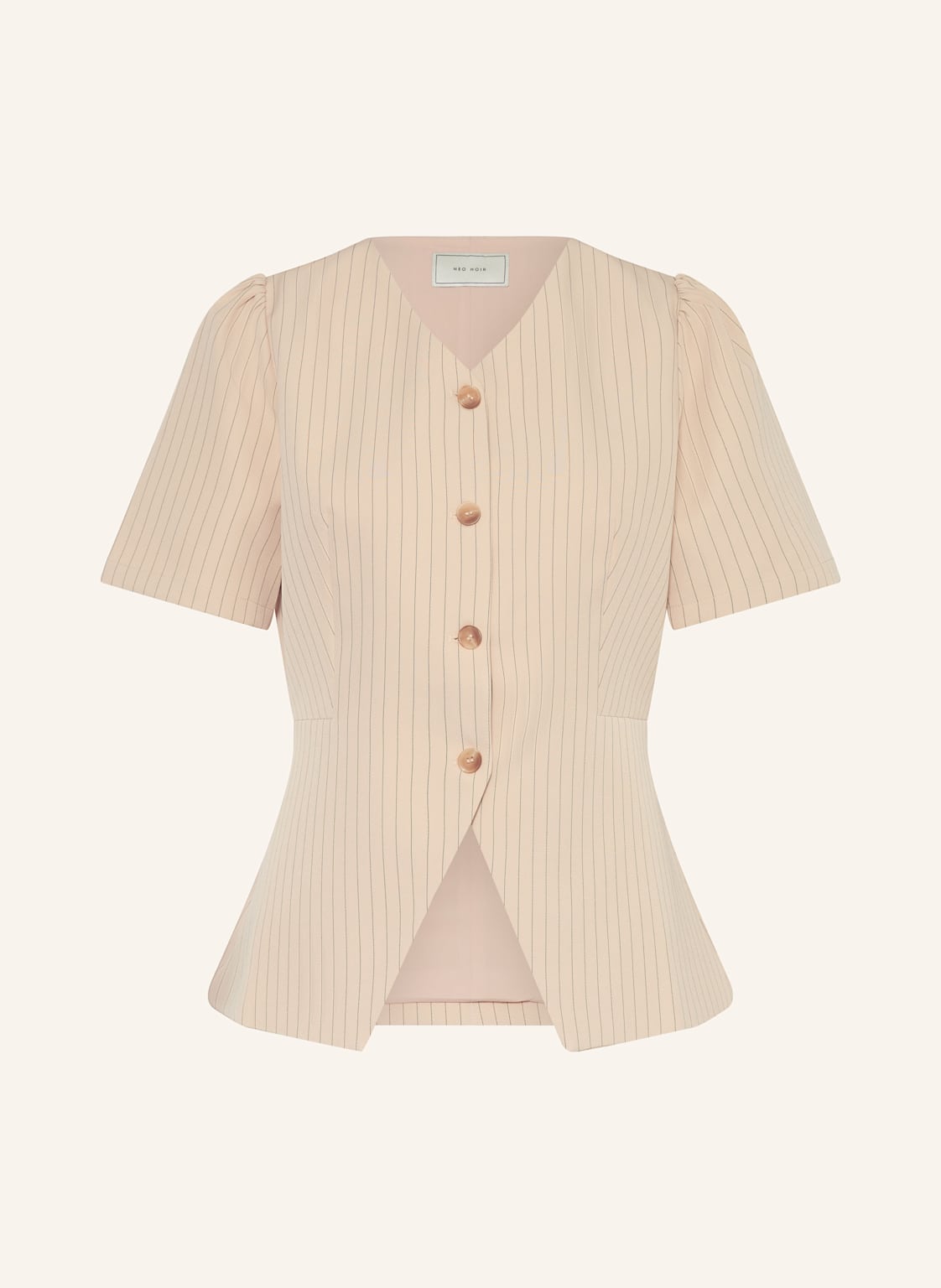 Neo Noir Bluse Jules beige Neo Noir Bluse Jules beige von NEO NOIR