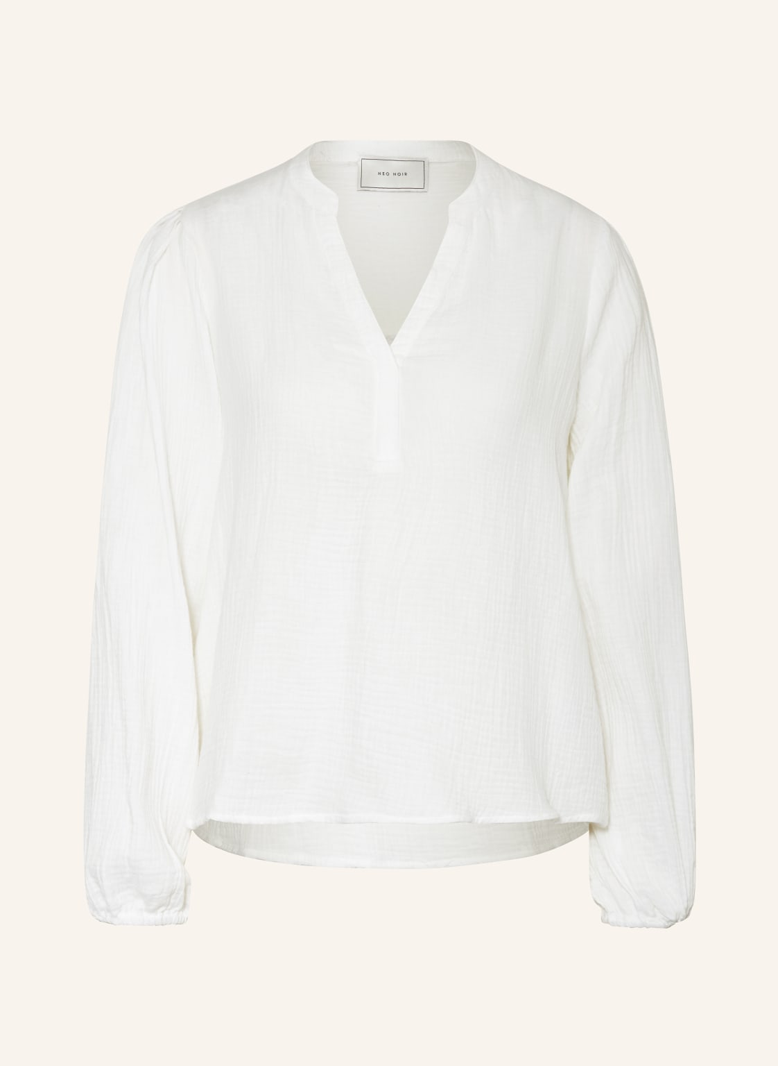 Neo Noir Blusenshirt Mimmi Aus Musselin weiss Neo Noir Blusenshirt Mimmi Aus Musselin weiss von NEO NOIR