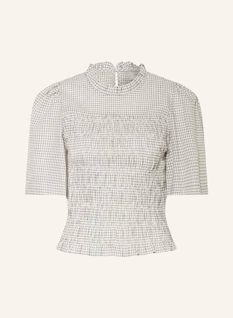 Neo Noir Blusenshirt Possini Mit 3/4-Arm Und Rüschen weiss von NEO NOIR