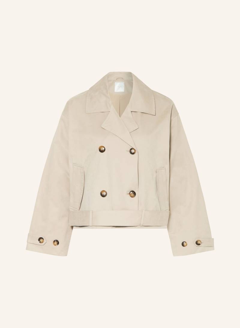 Neo Noir Cropped-Trenchcoat Sia beige von NEO NOIR