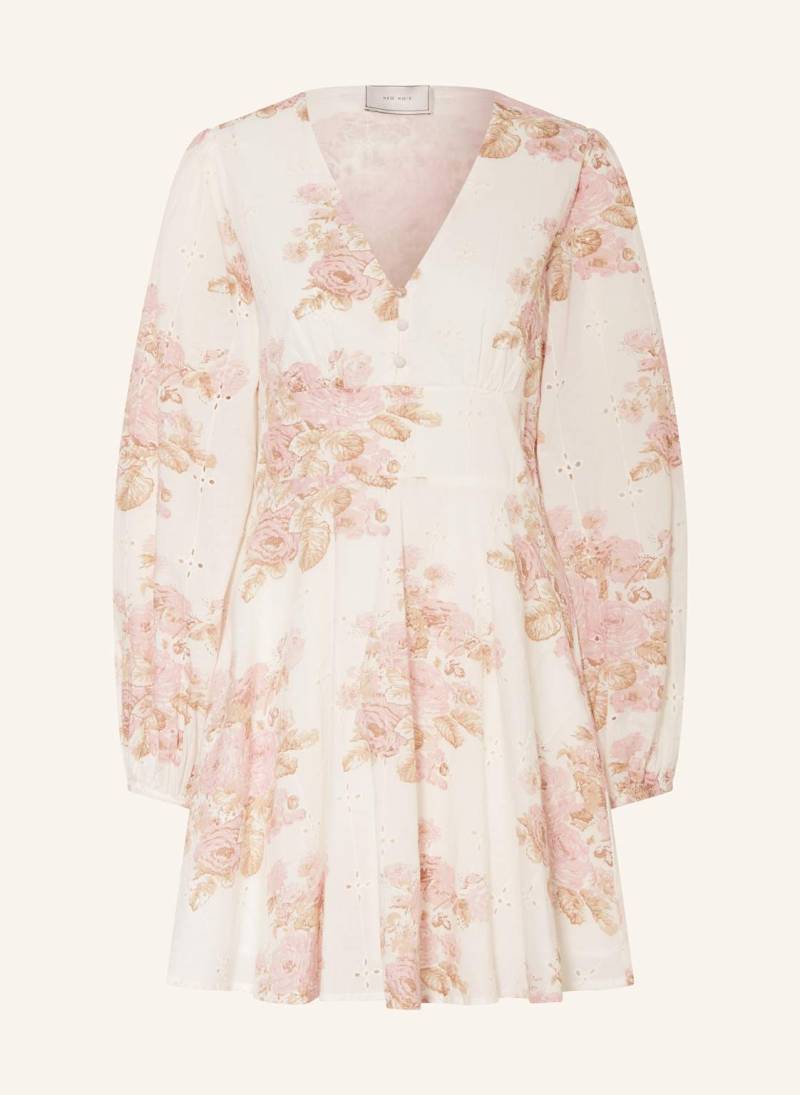 Neo Noir Kleid Milly Aus Lochspitze rosa von NEO NOIR