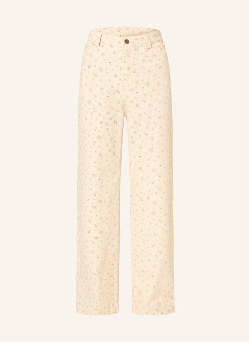 Neo Noir Straight Jeans Semba weiss von NEO NOIR
